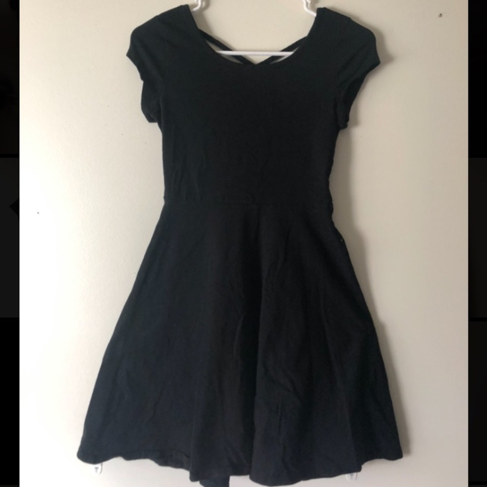 Black Skater Dress